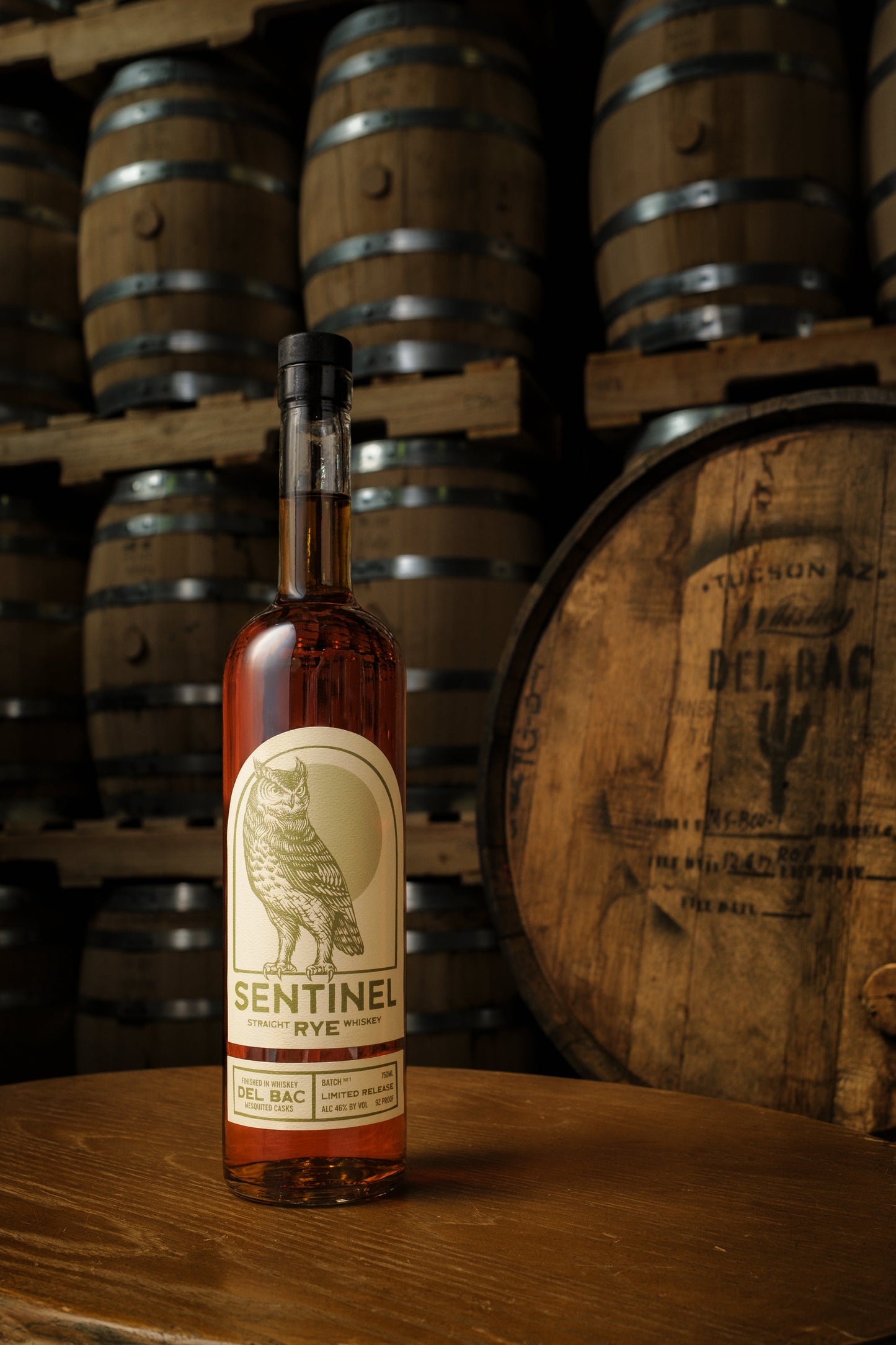 Whiskey Del Bac - Sentinel Straight Rye Whiskey